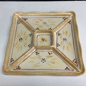 Temptations Serving Tray and Cake Platter Combo